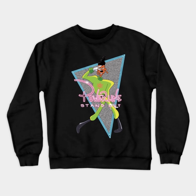 Powerline Stand Out Crewneck Sweatshirt by Leevie